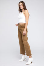 Load image into Gallery viewer, Acid Wash Frayed Cutoff Hem Straight Wide Pants - Exotica Luxe Boutique