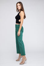 Load image into Gallery viewer, Acid Wash Frayed Cutoff Hem Straight Wide Pants - Exotica Luxe Boutique