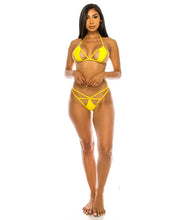 Load image into Gallery viewer, Cut Out Sexy Neon Bikini