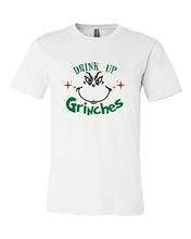 Load image into Gallery viewer, Grinch Face Drink Up Grinches Boutique Tee