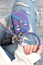 Load image into Gallery viewer, Key Ring Wallet Bracelet ID Zip Up - Exotica Luxe Boutique