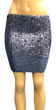 Load image into Gallery viewer, WOMEN&#39;S SEQUIN MINI SKIRT