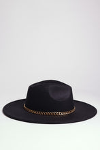 Load image into Gallery viewer, FASHIONISTA CHAIN FEDORA - Exotica Luxe Boutique