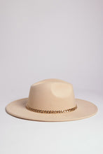 Load image into Gallery viewer, FASHIONISTA CHAIN FEDORA - Exotica Luxe Boutique