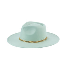 Load image into Gallery viewer, FASHIONISTA CHAIN FEDORA - Exotica Luxe Boutique