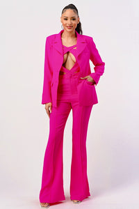 Cutout 2pc suit