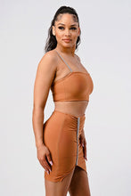 Load image into Gallery viewer, Shine like diamond bandage 2 pcs set - Exotica Luxe Boutique