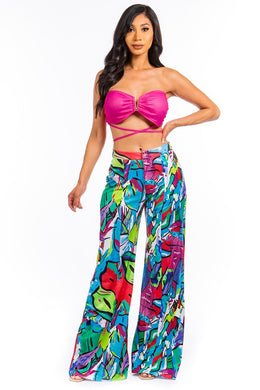 SEXY SUMMER TWO PIECE PANT SET