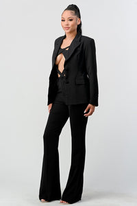 Cutout 2pc suit