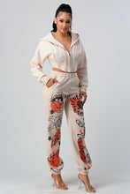 Load image into Gallery viewer, CASUAL JACKET AND GRAPHIC PANTS SET - Exotica Luxe Boutique