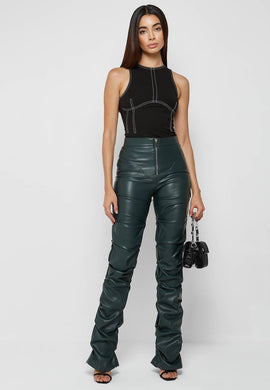 SEXY PU LEATHER PANTS - Exotica Luxe Boutique