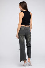 Load image into Gallery viewer, Distressed Vintage Washed Wide Leg Pants