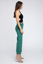 Load image into Gallery viewer, Acid Wash Frayed Cutoff Hem Straight Wide Pants - Exotica Luxe Boutique