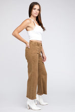 Load image into Gallery viewer, Acid Wash Frayed Cutoff Hem Straight Wide Pants - Exotica Luxe Boutique