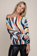 Load image into Gallery viewer, Boat Neck Bishop Sleeve Blouse - Exotica Luxe Boutique