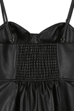 Load image into Gallery viewer, Vegan leather bustier mini dress - Exotica Luxe Boutique